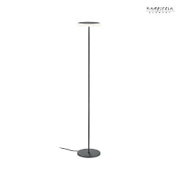 floor lamp TILDA-S IP20, metallic, black, white dimmable