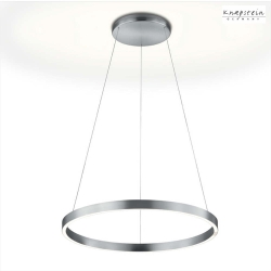 Pendant luminaire SVEA-60, nickel matt