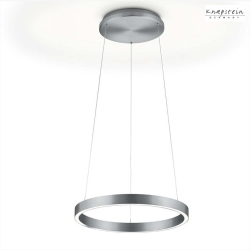 Luminaire  suspension SVEA-40 dimmable, rglable, contrlable avec des gestes IP20, nickel mat gradable