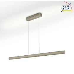 LED Pendelleuchte RUNA-152, Up/Down, 152cm, 72W 2200-3000K, CRi >90, Sensordimmer, Effekt Bronze