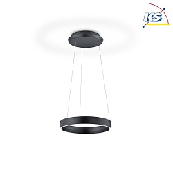 Luci a sospesione SARA-40 su / gi, Tunable White, regolabile IP20, nero dimmerabile