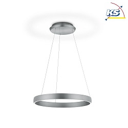 Luminaire  suspension SARA-60 haut bas, dimmable, Tunable White, rglable IP20, nickel mat gradable