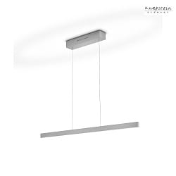 Luci a sospesione LINDA-92 su / gi, piccolo, Tunable White, regolabile IP20, nichel opaco dimmerabile