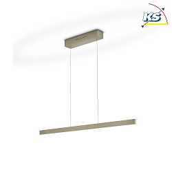 Luci a sospesione LINDA-92 su / gi, piccolo, Tunable White, regolabile IP20, bronzo dimmerabile