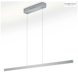 Luminaire  suspension LINDA-152 haut bas, grand, dimmable, Tunable White, rglable IP20, nickel mat gradable