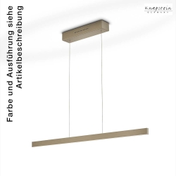 pendant luminaire LINDA-112  up / down, adjustable, controllable with gestures IP20, black