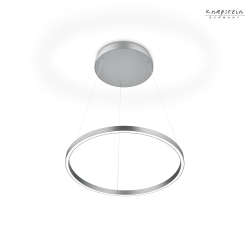 Luci a sospesione LISA-60 su / gi, Tunable White, controllabile con i gesti IP20, nichel opaco dimmerabile