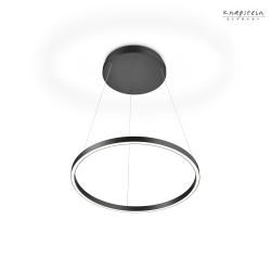 pendant luminaire LISA-60 up / down, tunable white, controllable with gestures IP20, black dimmable