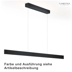 pendant luminaire FARA-132 up / down, tunable white, controllable with gestures IP20, nickel matt