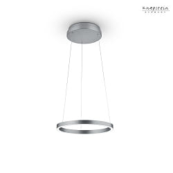 Luminaire  suspension LISA-40 haut bas, Tunable White, contrlable avec des gestes IP20, nickel mat gradable