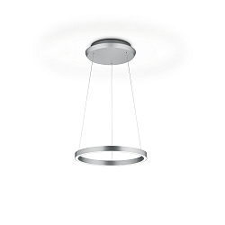 LED Pendelleuchte LINDA-192, 92W 2200-3000K, CRi >90, mit Gestensteuerung, h�henverstellbar, dimmbar, Mattnickel