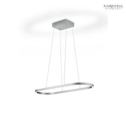 pendant luminaire ELIN IP20, nickel matt dimmable