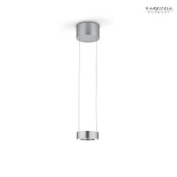 pendant luminaire ZERA-1 IP20, nickel matt dimmable
