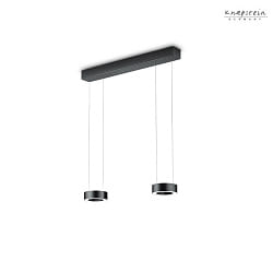 pendant luminaire ZERA-2 IP20, black dimmable
