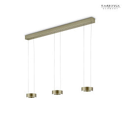pendant luminaire ZERA-3 IP20, bronze dimmable