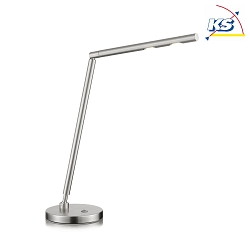 Knapstein LED Table lamp 611, chrome