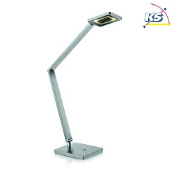 Lampada da tavolo 620 dimmerabile, regolabile IP20, Nichel opaco dimmerabile