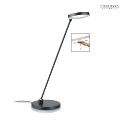 Lampada da tavolo THEA-T dimmerabile, regolabile, controllabile con i gesti IP20, Nero dimmerabile