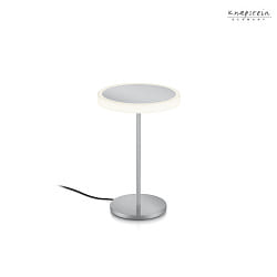 table lamp TILDA-T IP20, nickel matt, white dimmable