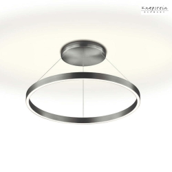 Ceiling luminaire SVEA-D, nickel matt