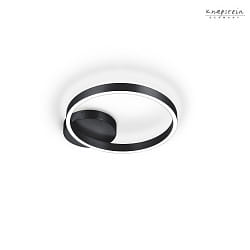 ceiling luminaire ANEL-40 direct / indirect IP20, black dimmable