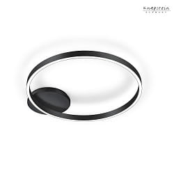 ceiling luminaire ANEL-60 direct / indirect IP20, black dimmable