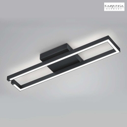 ceiling luminaire YOKO-R, black