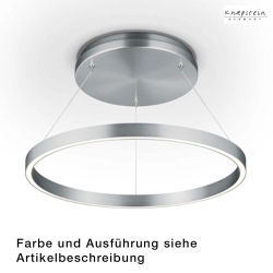 LED Deckenleuchte LISA-D, Direkt/Indirekt,  60cm, 72W 2200-3000K (Tunable White) 7850lm, CRi >90, dimmbar, inkl. FB mit USB-C