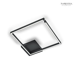 ceiling luminaire YOKO-Q500 square IP20, black dimmable