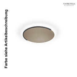 wall and ceiling luminaire ASTRA-C-60 IP20, metallic, sand coloured dimmable