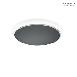 wall and ceiling luminaire ASTRA-60 IP20, metallic, black dimmable