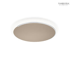 wall and ceiling luminaire ASTRA-60 IP20, metallic, sand coloured dimmable