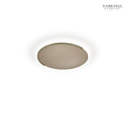 wall and ceiling luminaire ASTRA-60 IP20, metallic, sand coloured dimmable