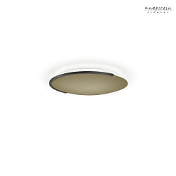 wall and ceiling luminaire ASTRA-60 IP20, metallic, sand coloured dimmable