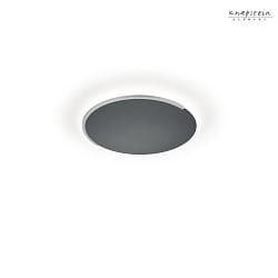 wall and ceiling luminaire ASTRA-40 IP20, metallic, black dimmable