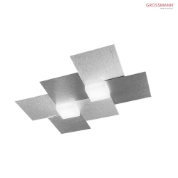 LED Wall and Ceiling luminaire CREO, 2 flames, 1240lm, 15,6W, 2700K, aluminum, dim-to-warm 