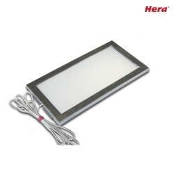 Flat LED under-cabinet luminaire Dynamic LED SKY, IP20, 6W 2700-5000K 255lm 110, inox look