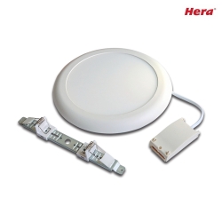 Surface/recessed mount spot with area light FR 65/205-LED, IP20, 230V, round,  23cm, 18W 3000K 1170lm 115, white