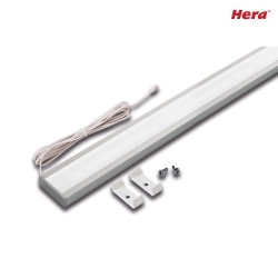 Flat LED under-cabinet luminaire LED Top-Stick FK, homogeneous area light, IP20, CRi> 95, LED24 connection