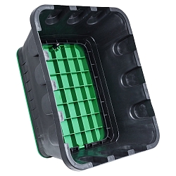 Heitronic Box for installation 64,05x30x50,75cm, with 12 outputs to open later