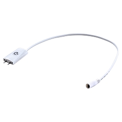 Heitronic touch switch MECANO with 50cm connection cable, between luminaire and ballast