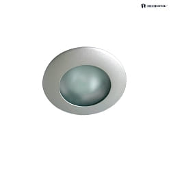 Downlight DL7501 rond, rigide GU10 IP64, chrom mat gradable