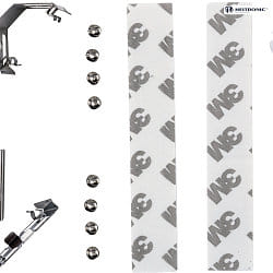 Lampada da sottopensile MECANO medio IP20, Bianco dimmerabile 9W 600lm 3000K CRI 82 60cm