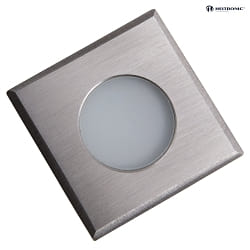 Heitronic LED Floor recessed spot NRNBERG 4, warm white, square