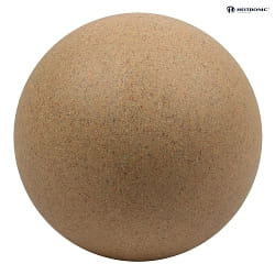 Sfera luminosa MUNDAN piccolo, rotondo, con spina E27 IP44, terracotta 