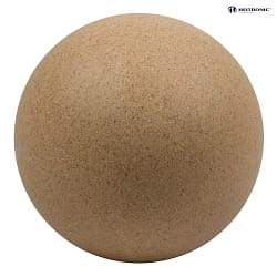 Sfera luminosa MUNDAN rotondo, con spina, medio E27 IP44, Terracotta dimmerabile