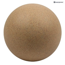 Sfera luminosa MUNDAN grande, rotondo, con spina E27 IP44, terracotta 