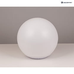 Solar LED Ball luminaire GLOBO RGB LED Outdoor luminaire, IP67, white, not dimmable
