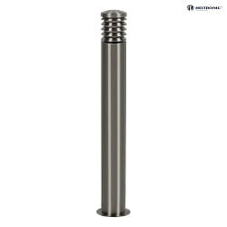 Outdoor Standleuchte CALYPSO, IP44, E27 max, 12W, V2A Edelstahl / matt, 120cm
