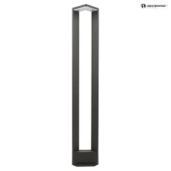 Outdoor LED Standleuchte BONITA, IP54, 10W 3000K 600lm, Alu, anthrazit, 100cm